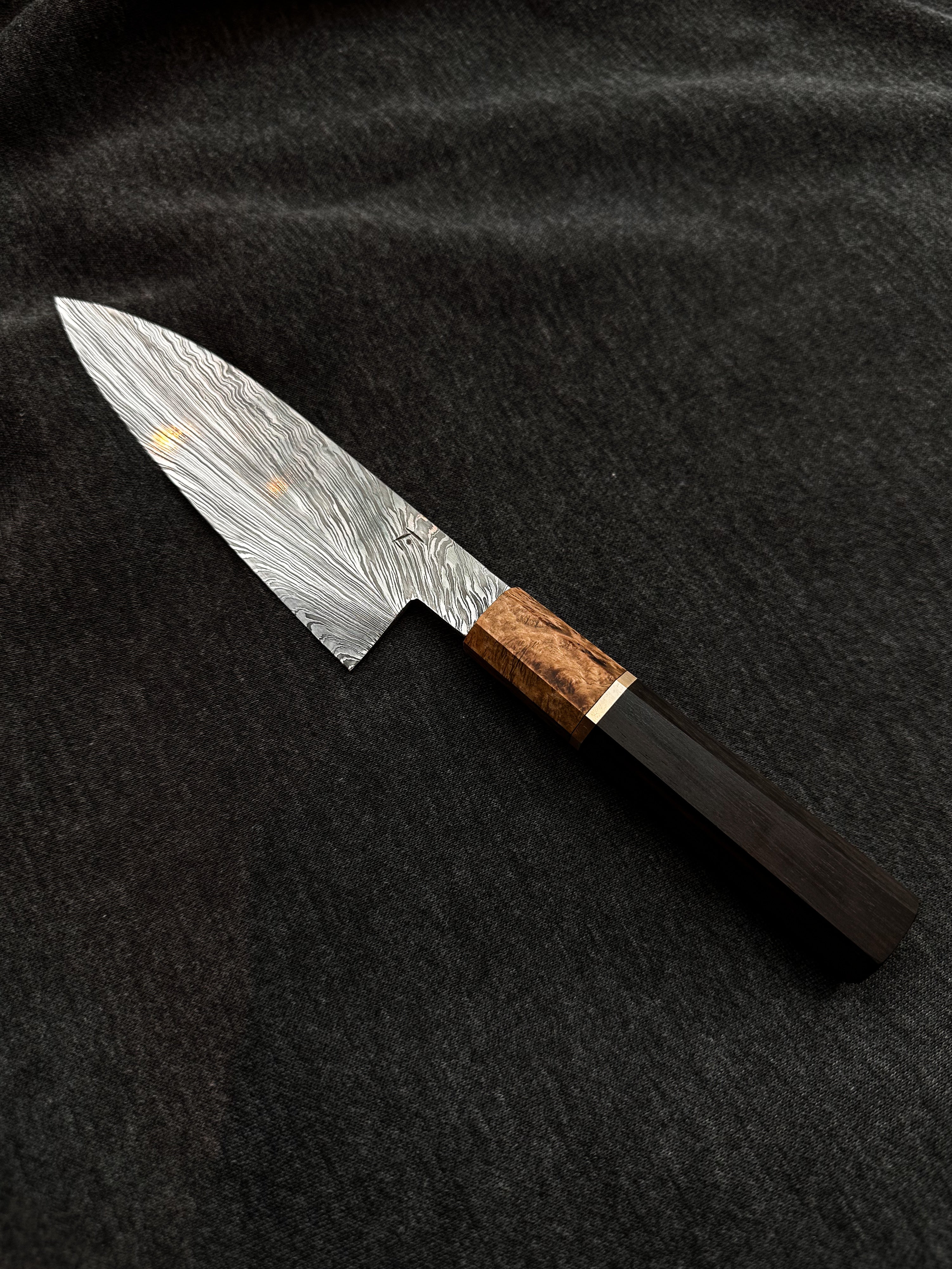 Smedja Aspen feather Damascus - Shinogi